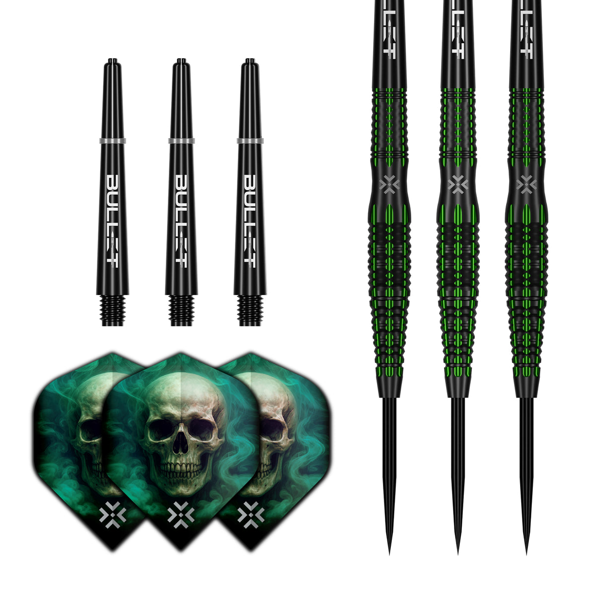 Bullet Poison Darts - Steel Tip - 90% Tungsten