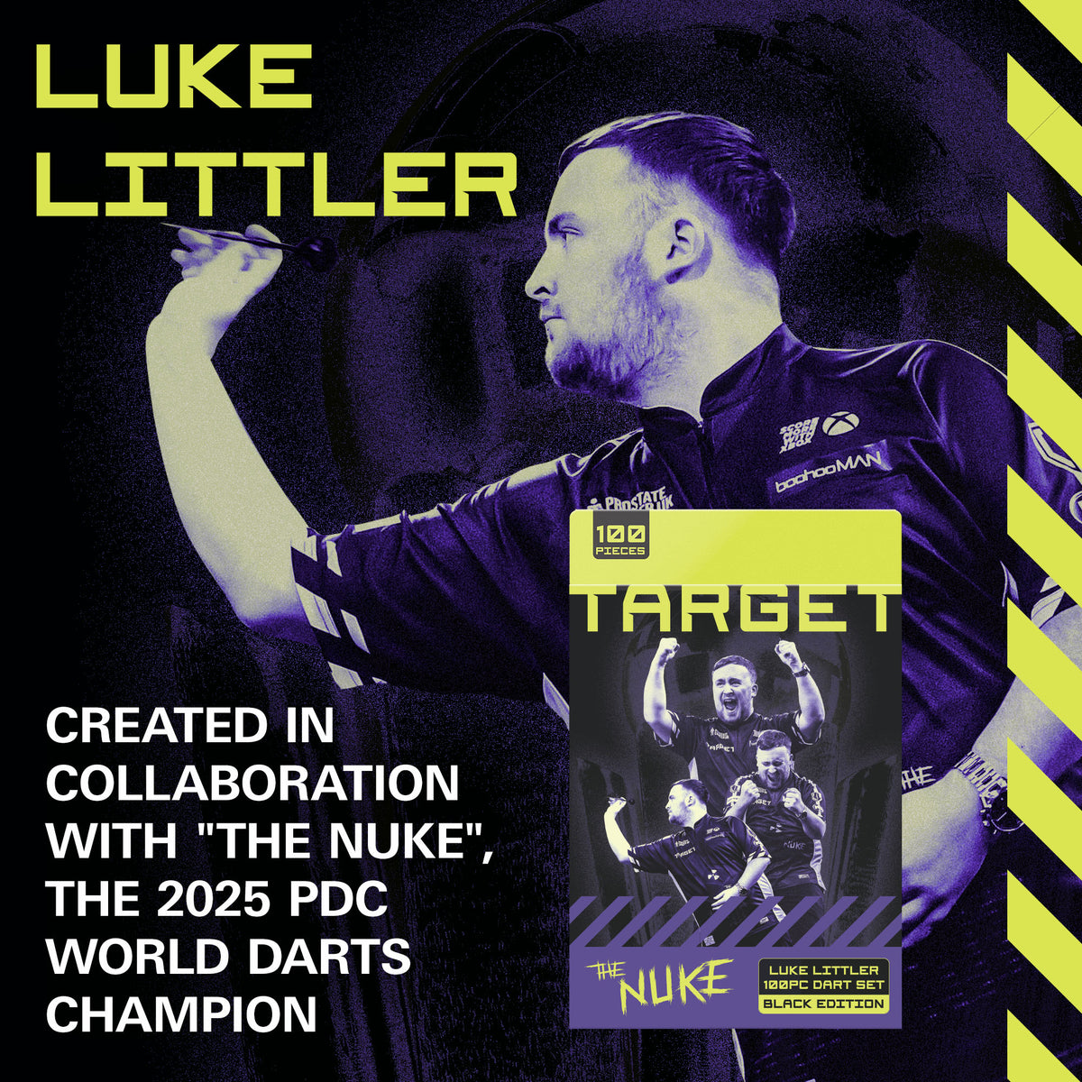 Target Luke Littler Darts - 100 piece Accessory Kit