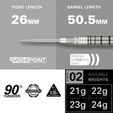 Target Exo Darts - Steel Tip - 90% Tungsten - 02