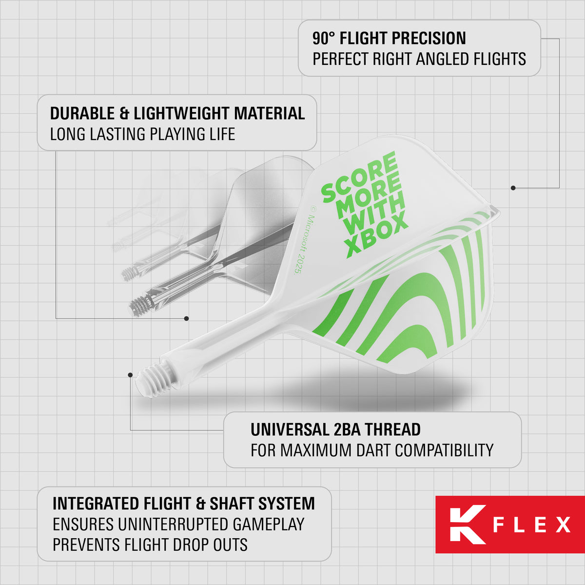 Target K-Flex Dart Flights - XBox