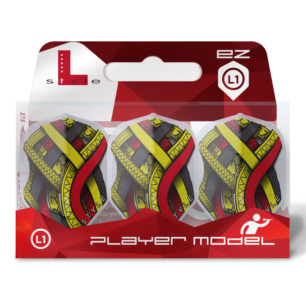 L-Style EZ Flights - Integrated Champagne Ring - L1 - Mike de Decker - Type A - Clear White