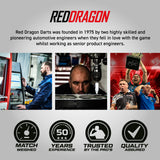 Red Dragon Paradym Gold Darts - Steel Tip - 90% Tungsten - Parallel