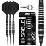 Red Dragon Sable Darts - Steel Tip - 90% Tungsten - Bomb