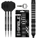 Red Dragon Sable Darts - Steel Tip - 90% Tungsten - Parallel