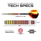 Red Dragon Furnace Darts - Steel Tip - 90% Tungsten