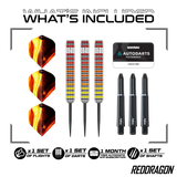 Red Dragon Furnace Darts - Steel Tip - 90% Tungsten