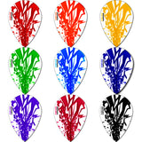 *Harrows Rapide Dart Flights - Pear Shape - 100 Micron
