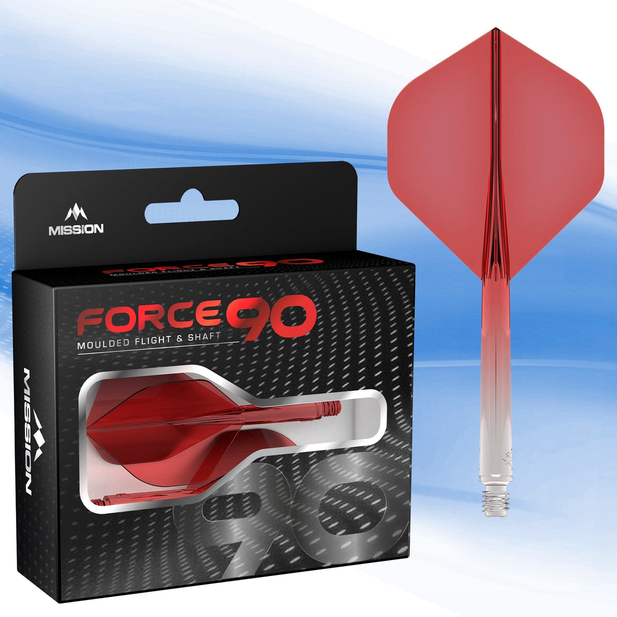 Mission Force 90 - New Moulded Flight & Shaft System - Standard No2 - Gradient