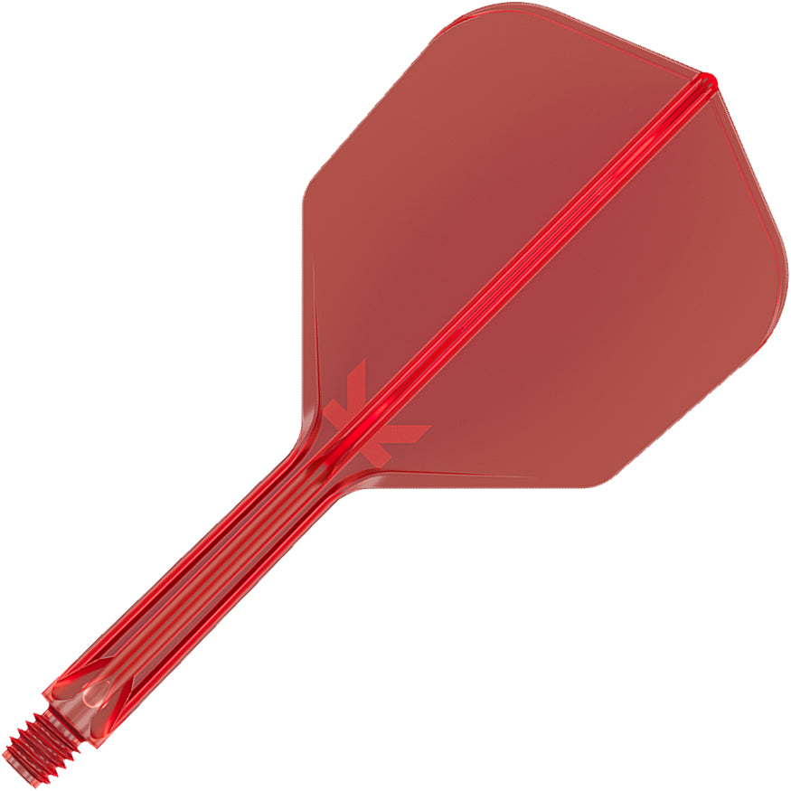 Target K-Flex Dart Flights - Moulded Flight & Shaft - Standard No6