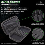 Mission Darts Players- EVA Dart Case - Rhys Griffin