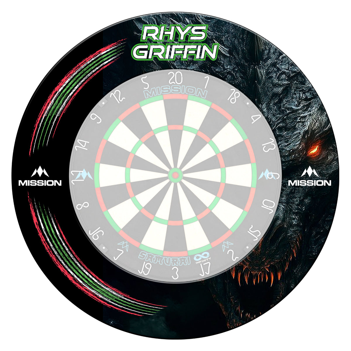 Mission Darts Players- Surround - Rhys Griffin