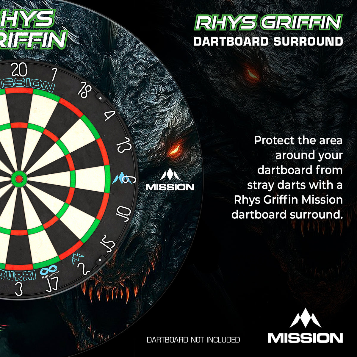 Mission Darts Players- Surround - Rhys Griffin