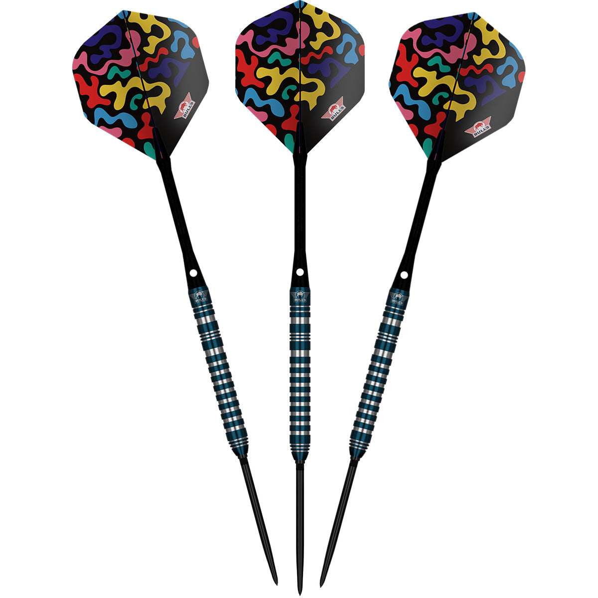 Bulls Ricky Evans CP Darts - Steel Tip - 80% Tungsten - Blue