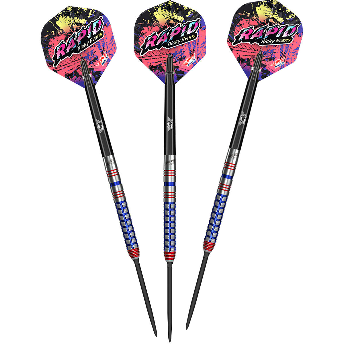 Bulls Ricky Evans CP Darts - Steel Tip - 90% Tungsten