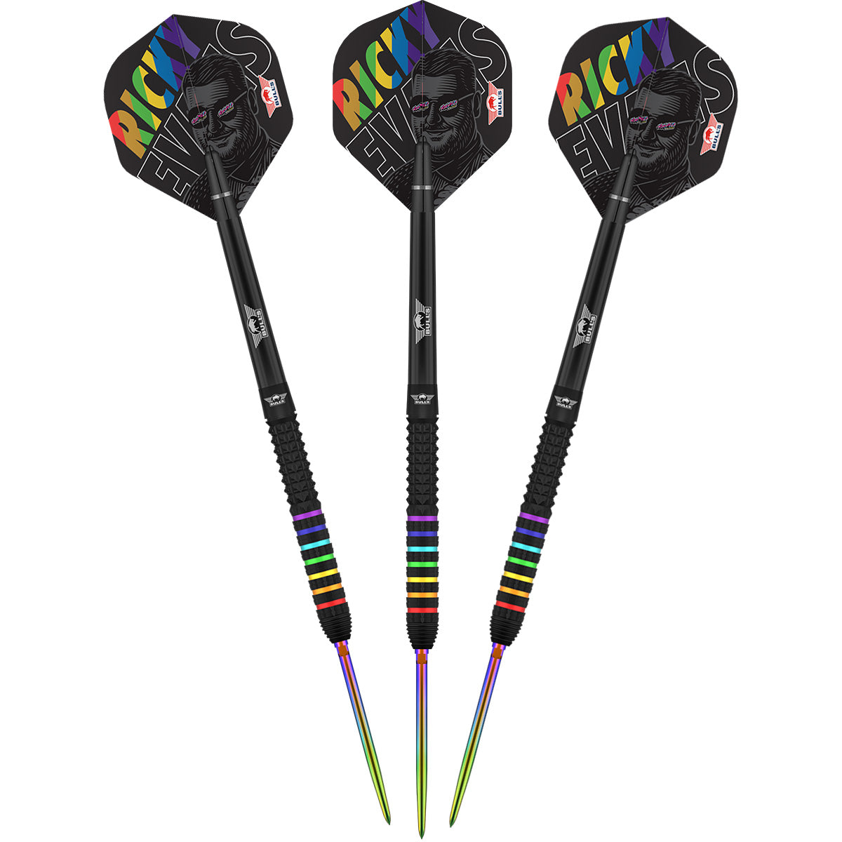 Bulls Ricky Evans CP Darts - Steel Tip - 95% Tungsten