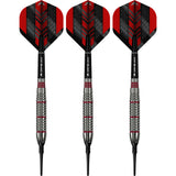 Mission Rogue Darts - Soft Tip - Brass - Silver & Red Coated