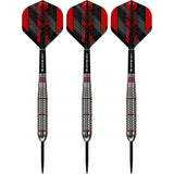 Mission Rogue Darts - Steel Tip - Brass - Silver & Red Coated