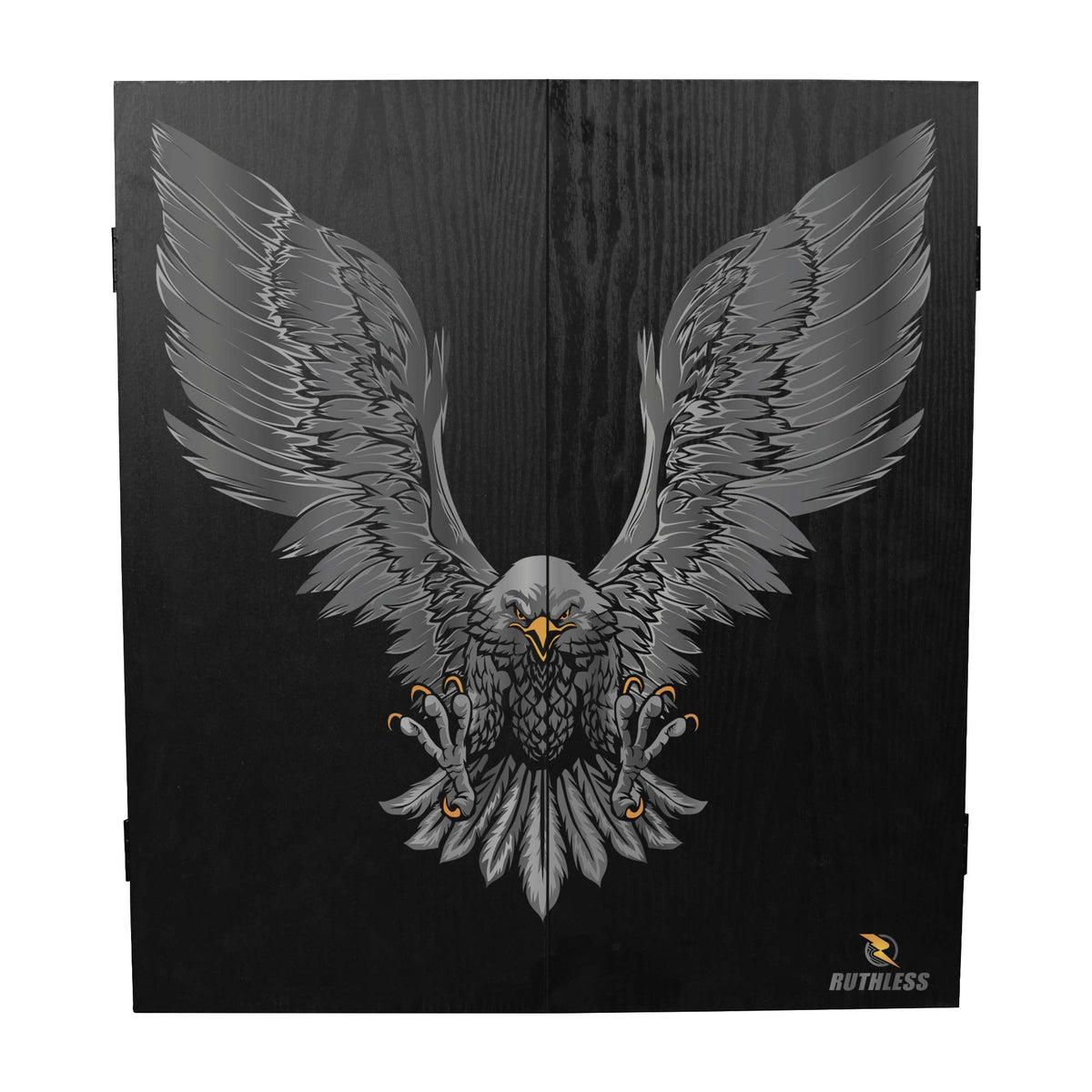 *Ruthless Dartboard Cabinet - Square Design - Eagle