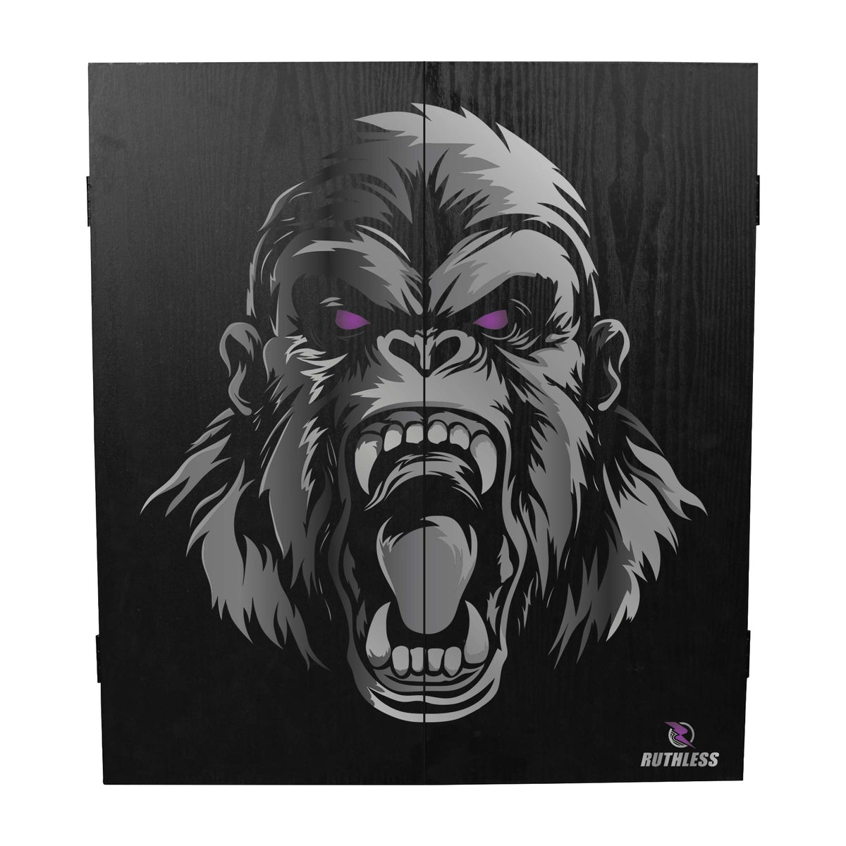 *Ruthless Dartboard Cabinet - Square Design - Gorilla