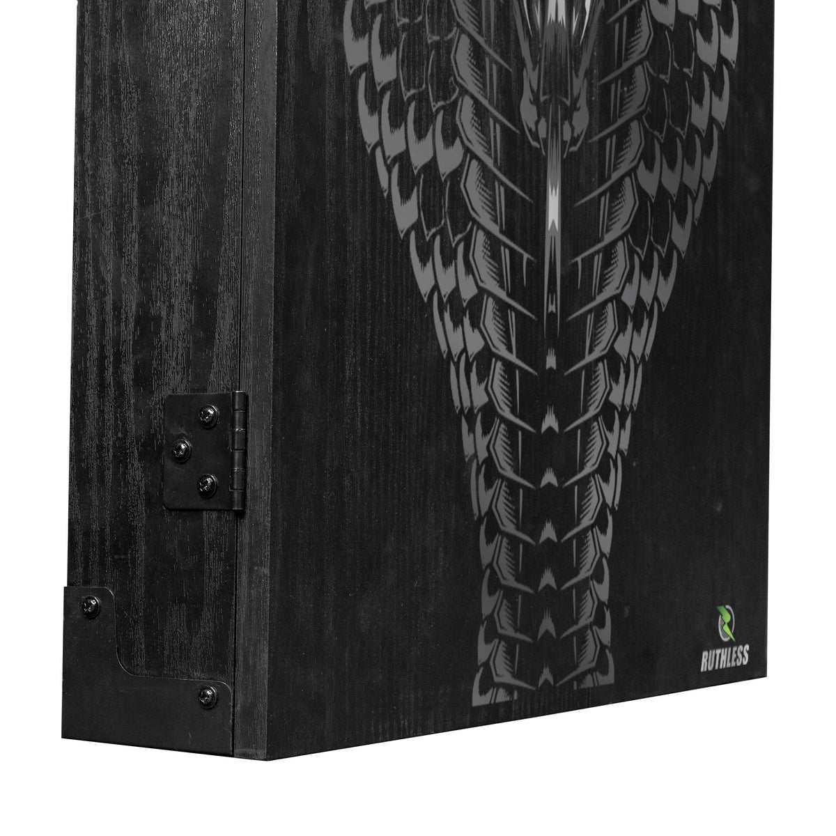 *Ruthless Dartboard Cabinet - Square Design - Cobra Green