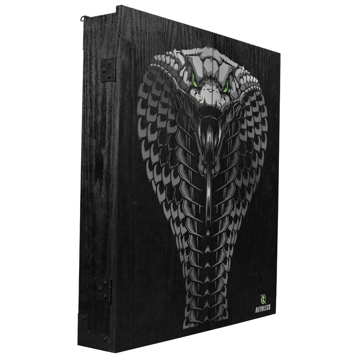 *Ruthless Dartboard Cabinet - Square Design - Cobra Green