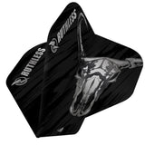 *Ruthless Dart Flights - 100 Micron - Std - No2 - Skull