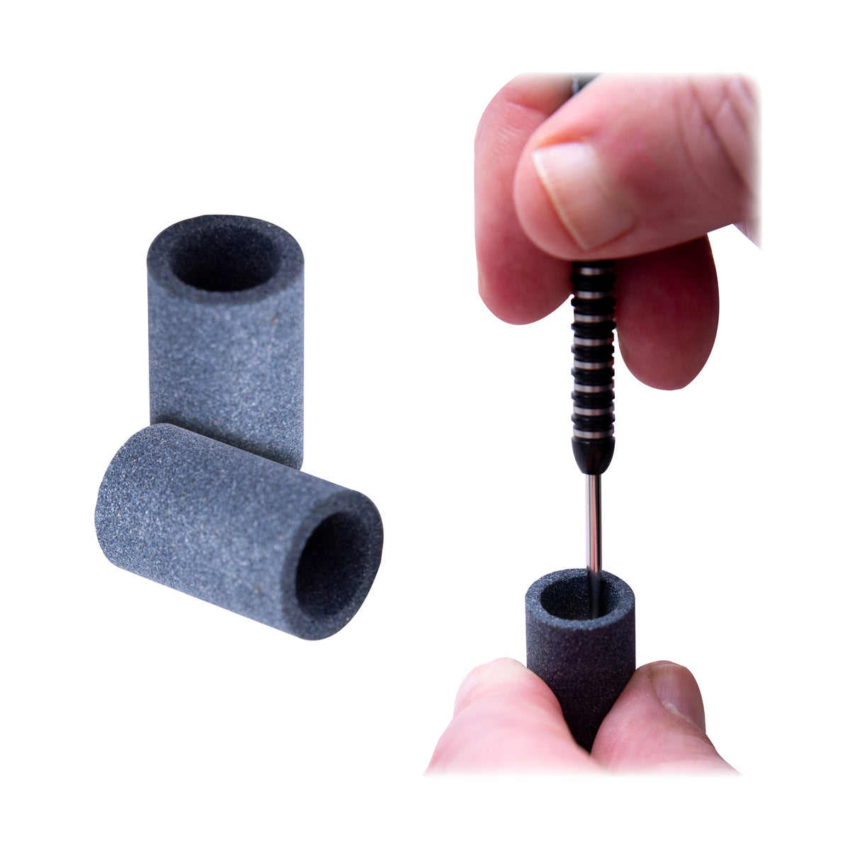Ruthless Dart Sharpener - Round Stone - Value Pack - 2 Pieces