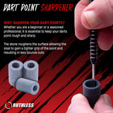 Ruthless Dart Sharpener - Mini Round Stone - Value Pack - 3 Pieces