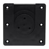 Ruthless Dartboard Bracket - Easy Rotate - Wall Mounting - includes Fixings - Black