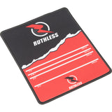 *Ruthless Mouse Mat - Throwline Oche Design - 18cm x 22cm - Black and Red