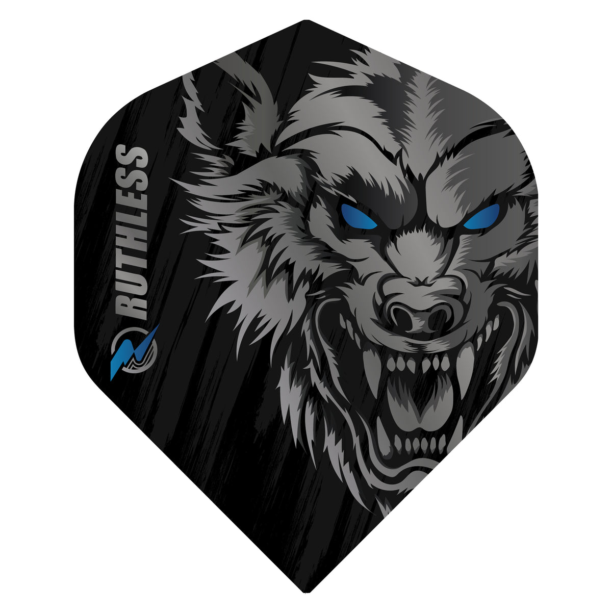 Ruthless Dart Flights - 100 Micron - Std - No2 - Wolf