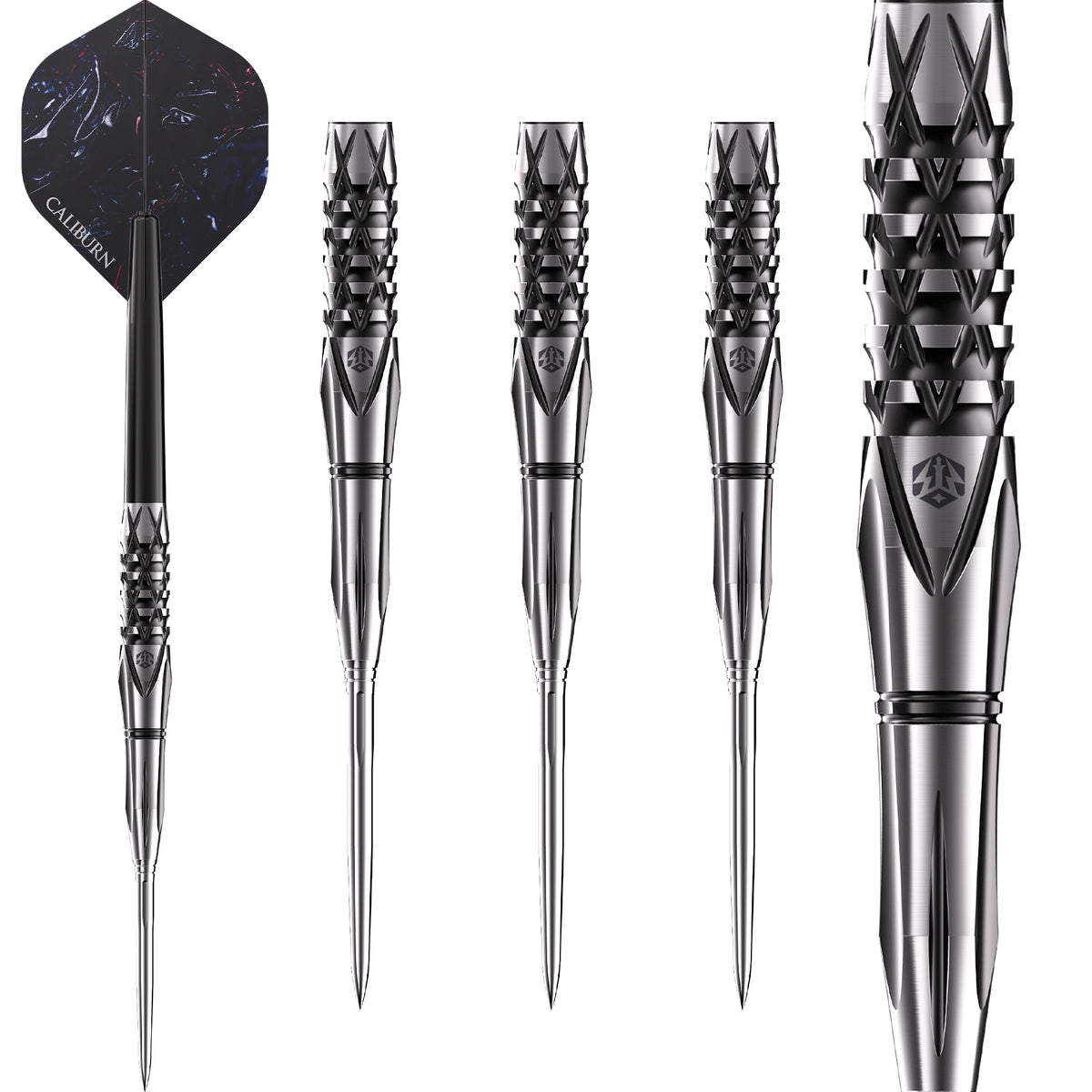 Caliburn Sword Darts - Steel Tip - 95% Tungsten - S4