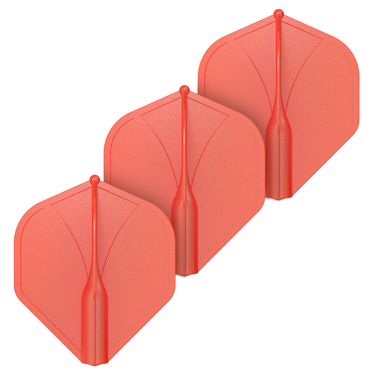 Shot Airfoil Dart Flights - Moulded Flight - Standard