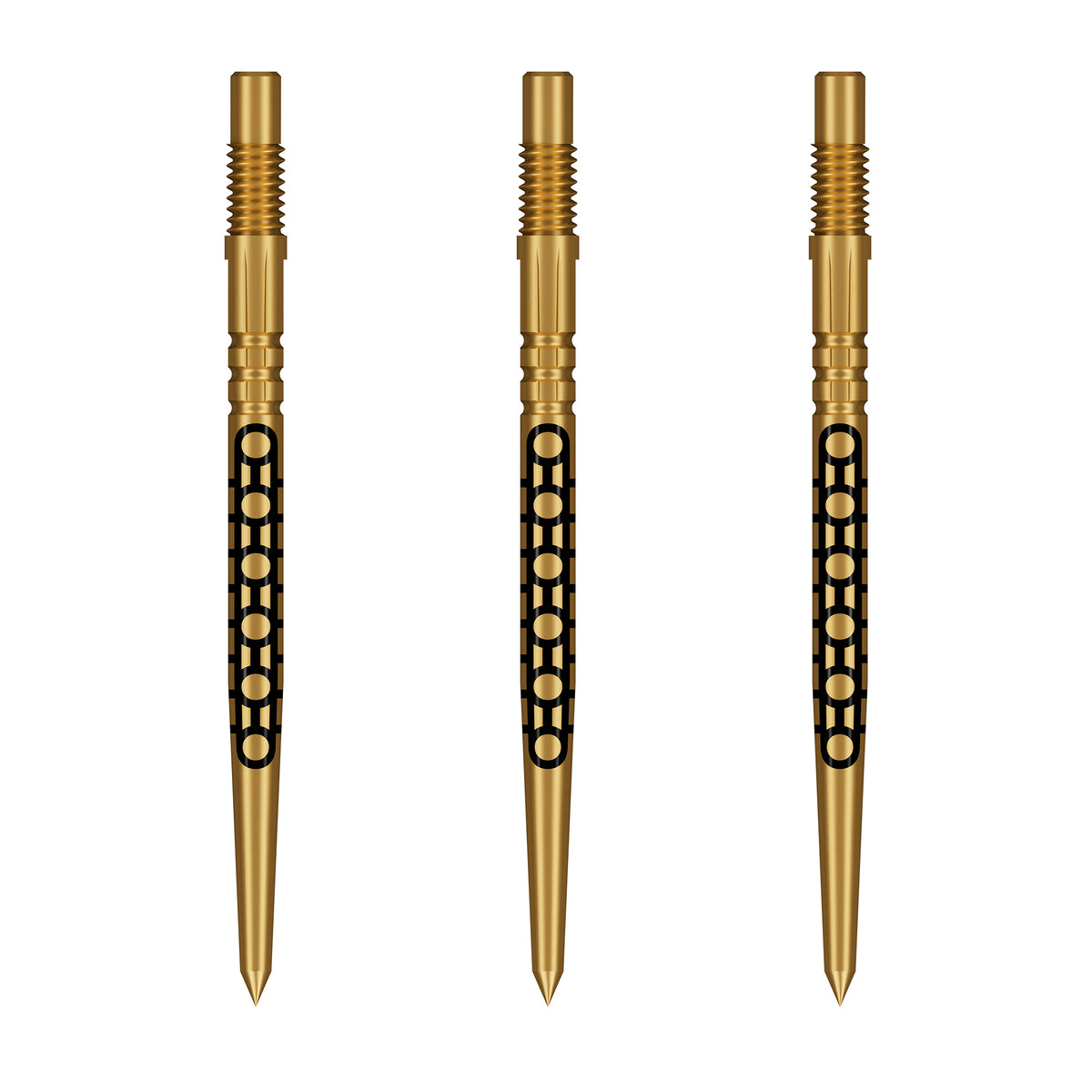 Shot Turbo Dart Points - Steel Tip - Goths