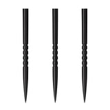 Shot Grip Dart Points - Steel Tip - 5 Ring - Black