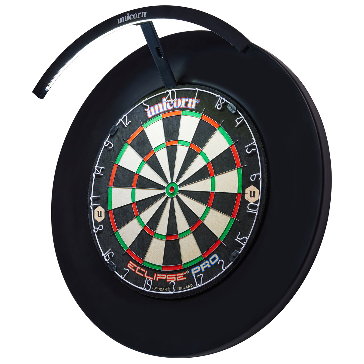 Unicorn Solar Beam Dartboard Lighting - Ultra Bright LED - 90° System
