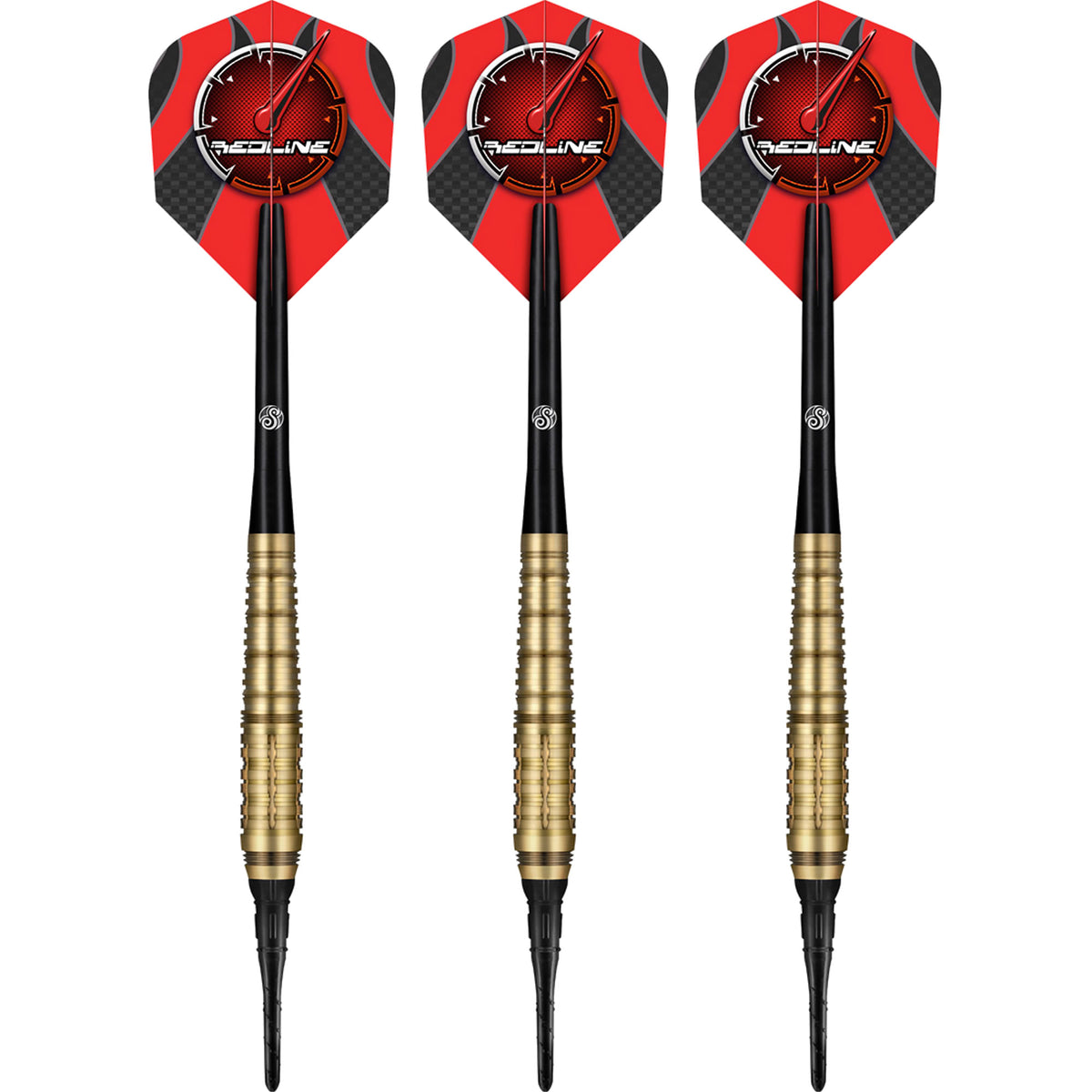 *Shot Redline Darts - Soft Tip - 80% Tungsten - M4CH1 - 20g