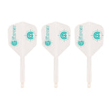 *Condor AXE Dart Flights - Small - Connor Scutt - The Sniper - White