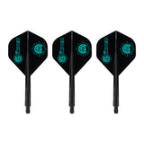 *Condor AXE Dart Flights - Standard - Connor Scutt - The Sniper - Black