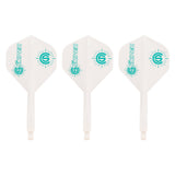 *Condor AXE Dart Flights - Standard - Connor Scutt - The Sniper - White