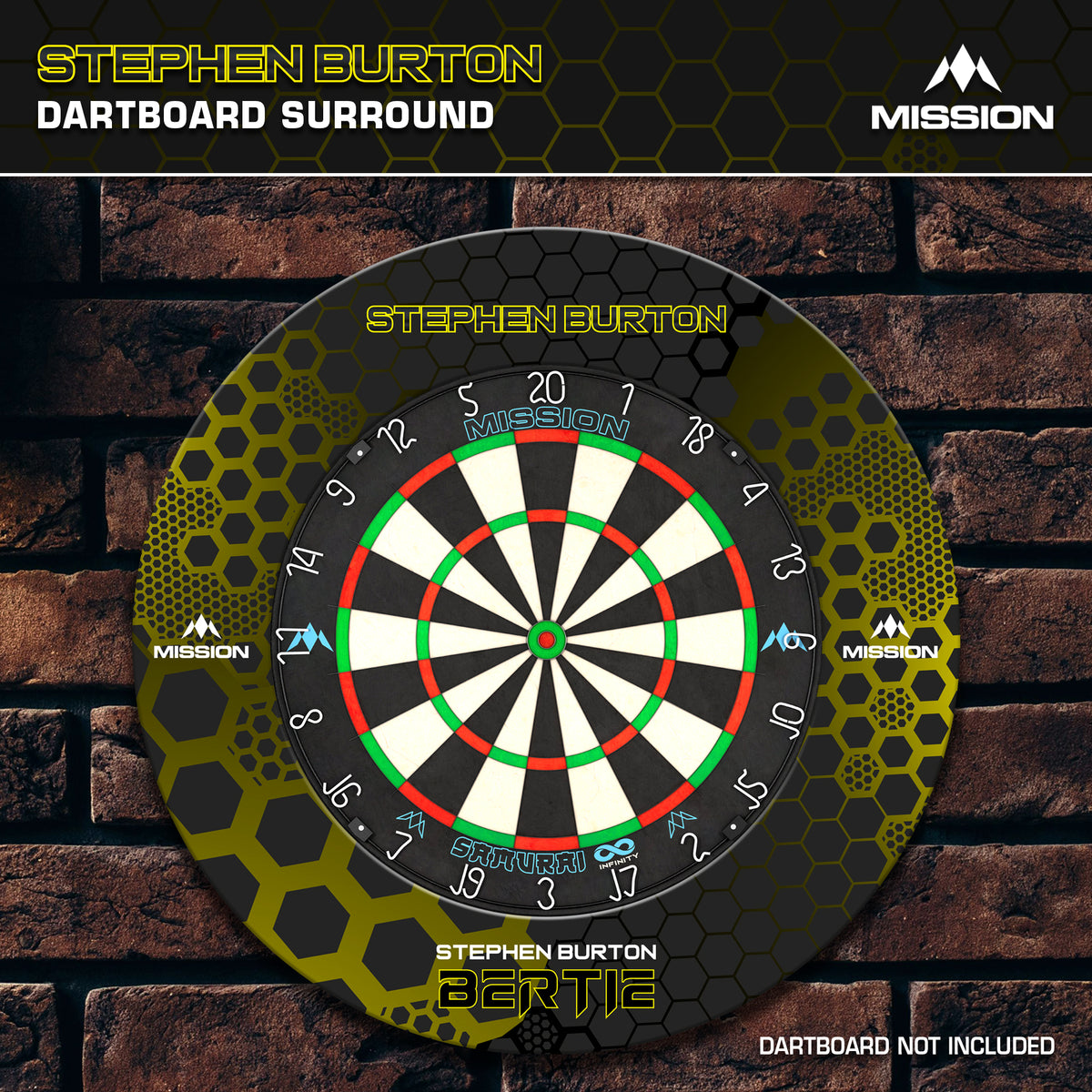 Mission Darts Players- Surround - Stephen Burton