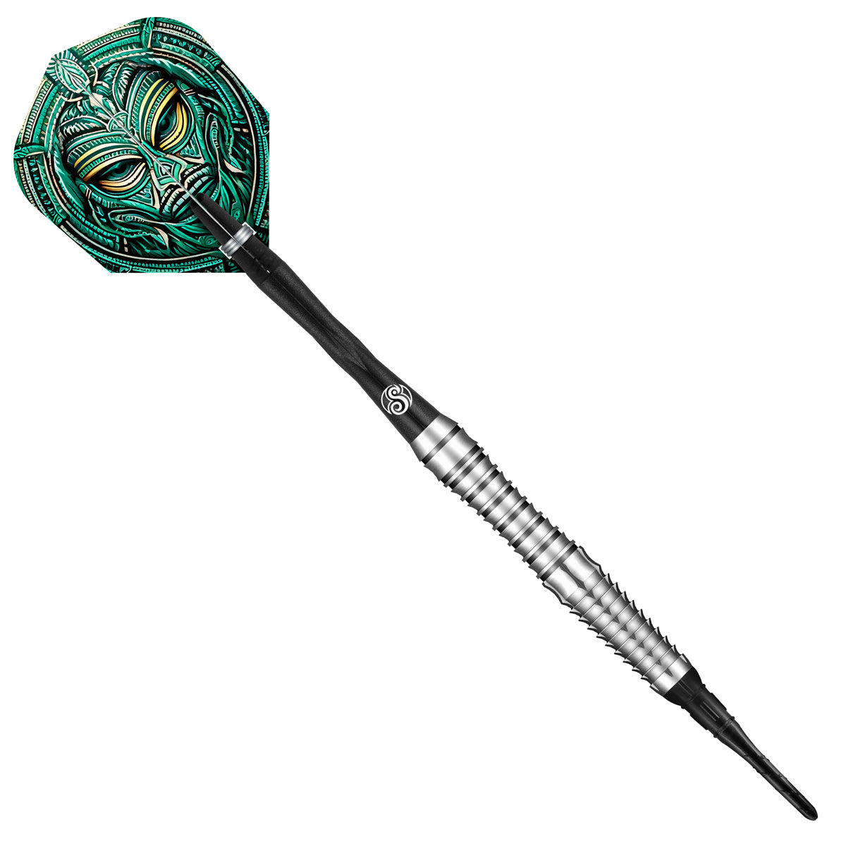 Shot Tribal Weapon Darts - Soft Tip - 90% Tungsten - Toki