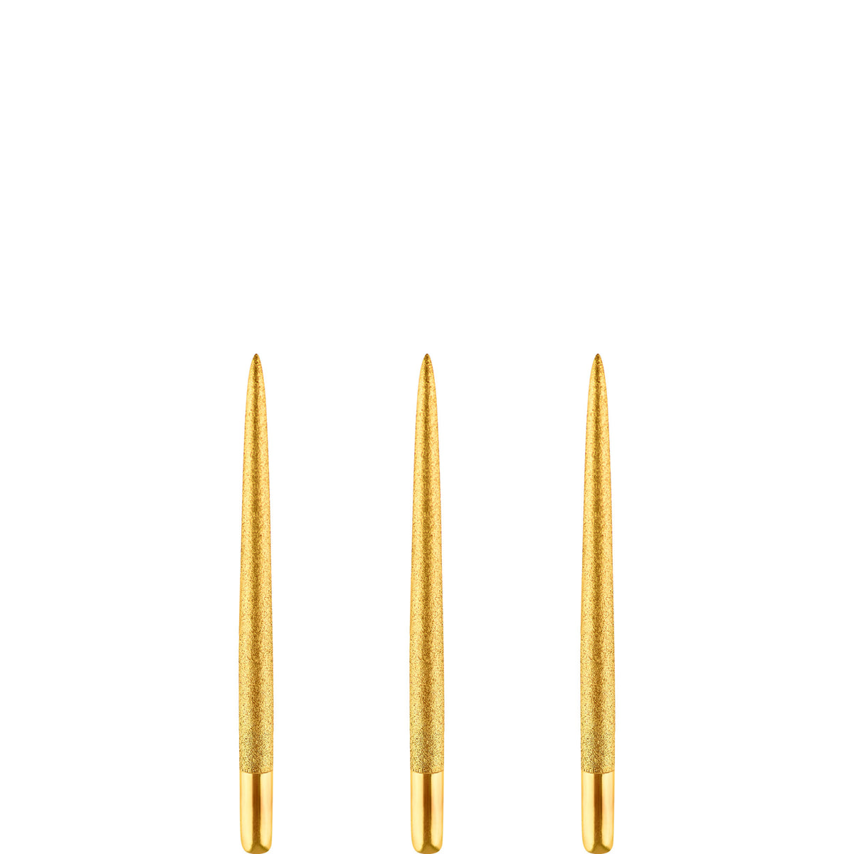 One80 Long Taper Dart Points - Sand Coated - Gold
