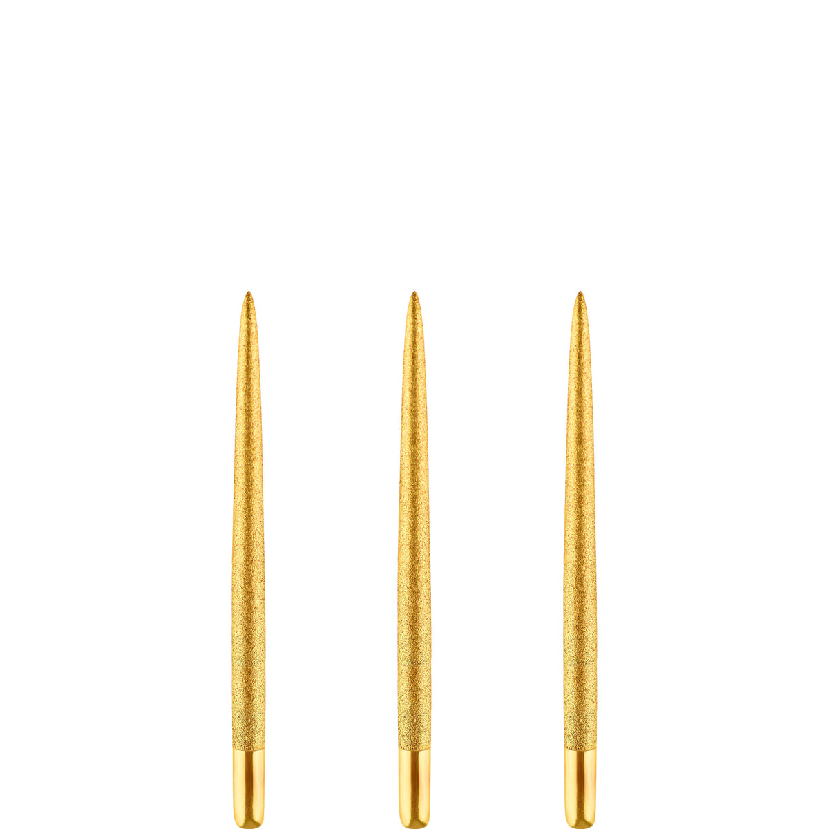 One80 Long Taper Dart Points - Sand Coated - Gold
