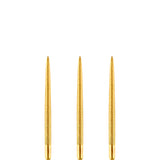 One80 Long Taper Dart Points - Sand Coated - Gold