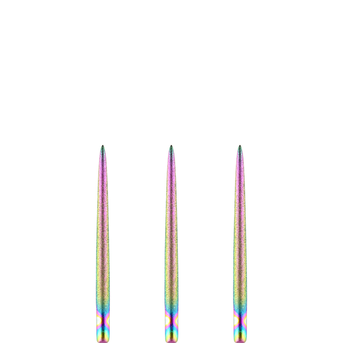 One80 Long Taper Dart Points - Sand Coated - Rainbow