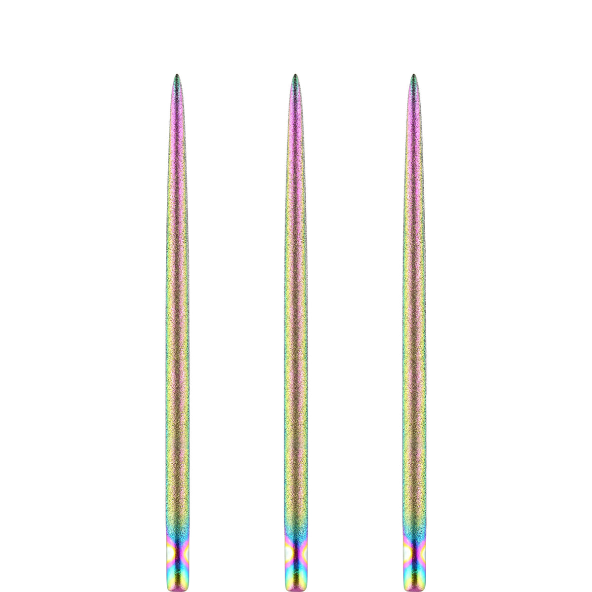 One80 Long Taper Dart Points - Sand Coated - Rainbow