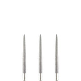 One80 Long Taper Dart Points - Sand Coated - Silver