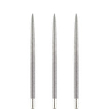 One80 Long Taper Dart Points - Sand Coated - Silver