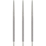 One80 Long Taper Dart Points - Sand Coated - Silver